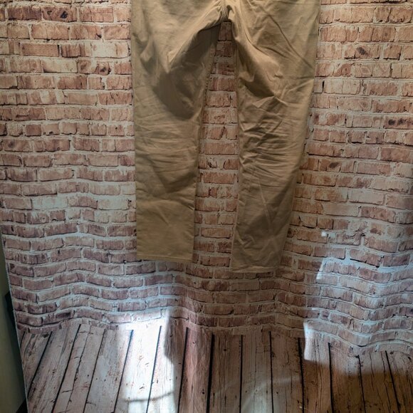 H&M Pants Slim Fit Tan Cotton/Elastane Pants Size 32 - Picture 8 of 14
